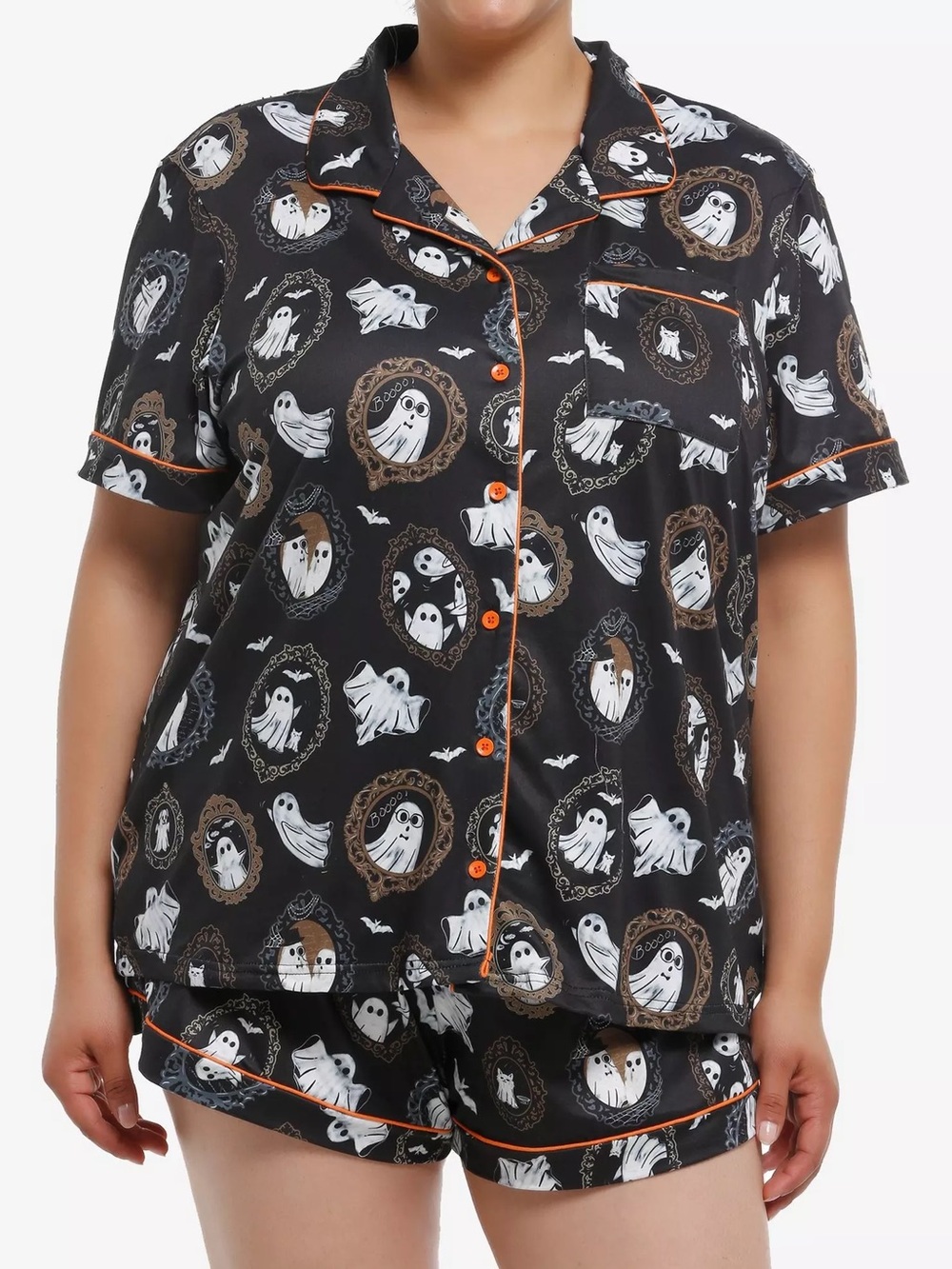 Hot Topic Cosmic Aura Cat Portraits Pajamas Sz 2
